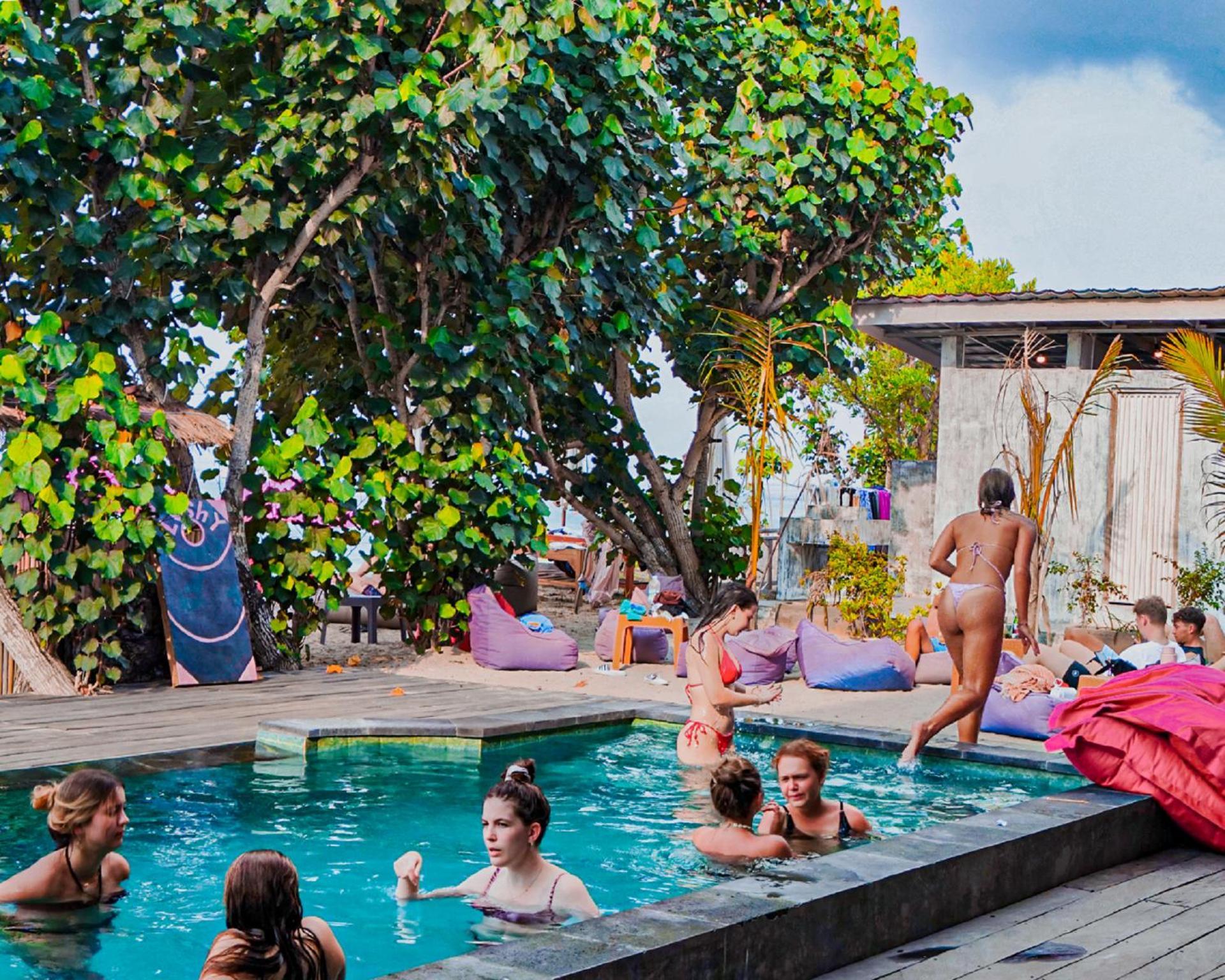 Lushy Hostel Nusa Penida Toyapakeh Екстериор снимка