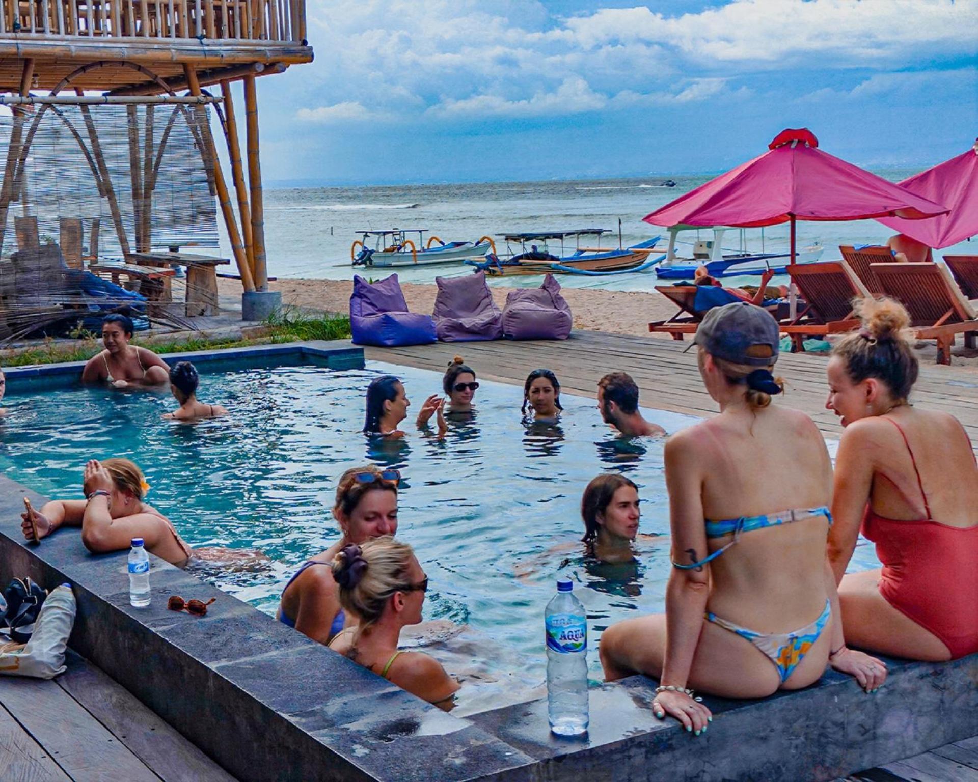 Lushy Hostel Nusa Penida Toyapakeh Екстериор снимка